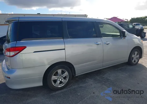 2012 Nissan Quest Sv из США, поврежденный, VIN JN8AE2KP0C9042006